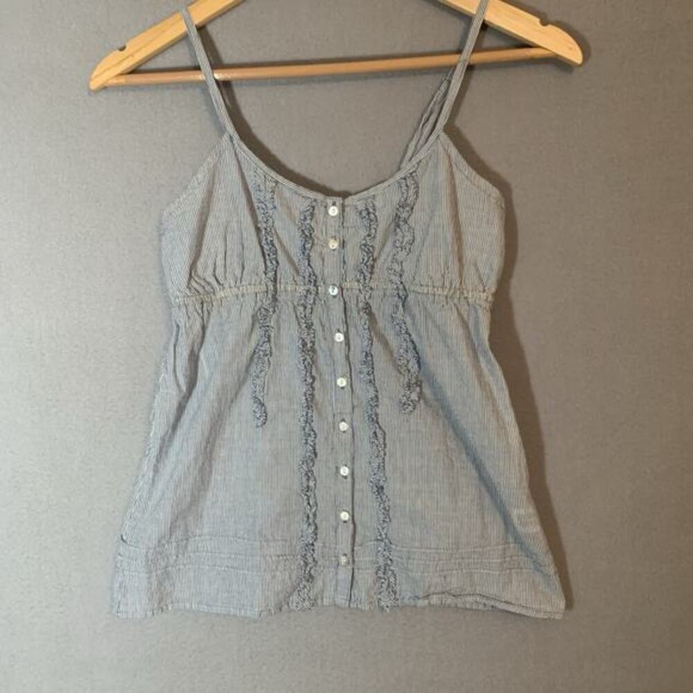 Vintage Y2K Babydoll Top Striped Aeropostale Size Medium
